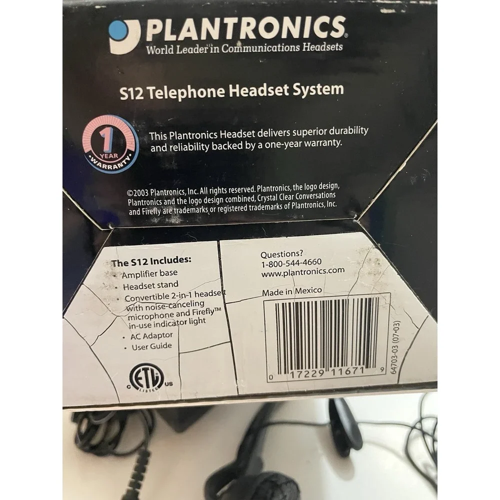 Plantronics s12 professional